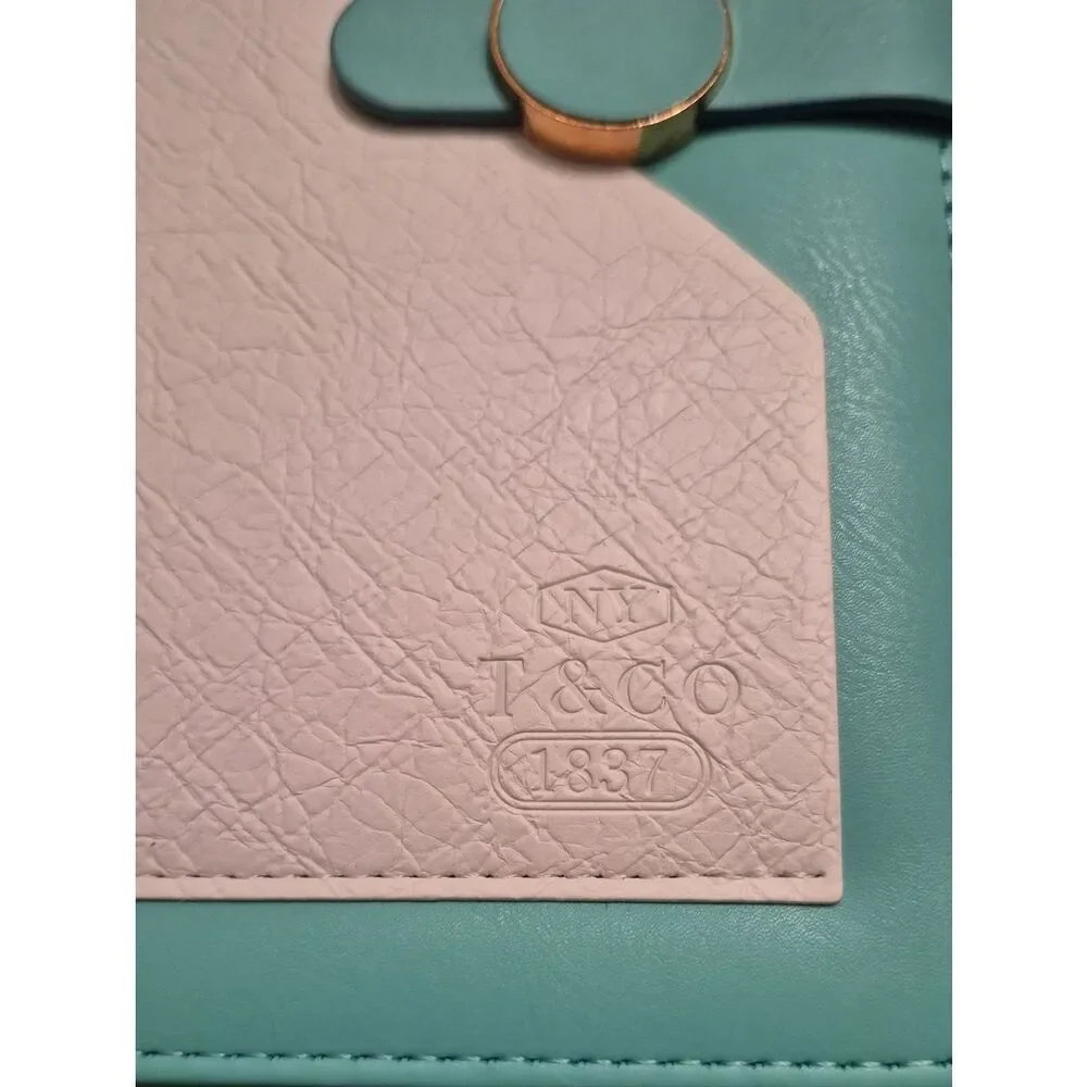 NWOT Tiffany & Co Signature Blue White Notebook